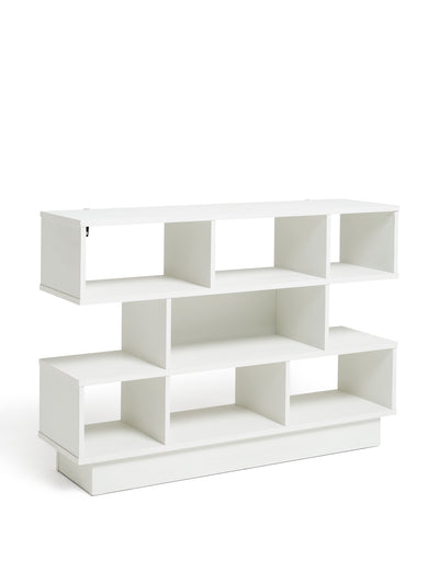 Habitat Cubed short wide bookcase at Collagerie