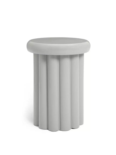 Habitat Coated metal ribbed side table at Collagerie