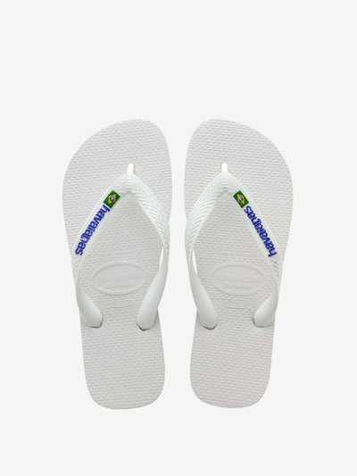 Havaianas White fliflops at Collagerie