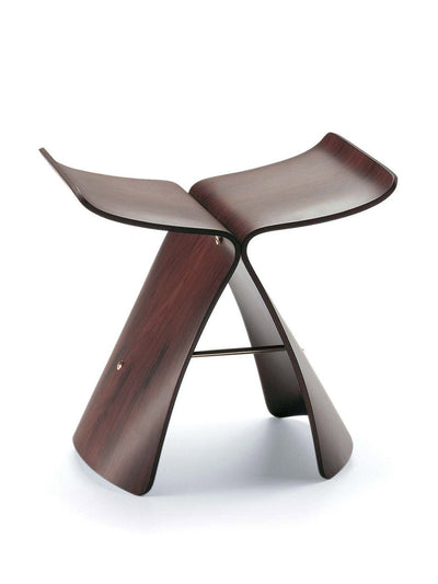 Vitra Santos palisander butterfly stool at Collagerie