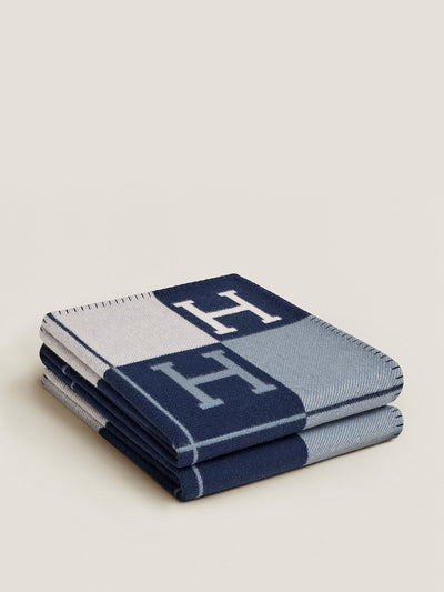 Hermes Avalon III throw blanket at Collagerie