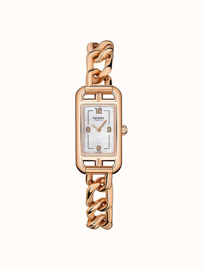 Hermès Rose gold watch at Collagerie