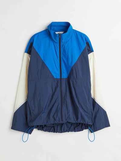 H&M Block-coloured nylon jacket at Collagerie