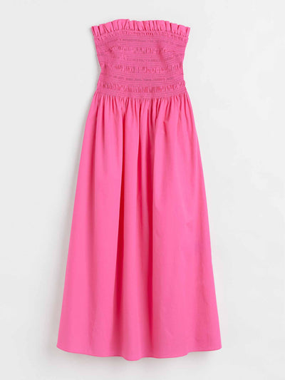 H&M Pink smock dress at Collagerie