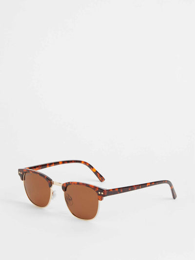 H&M Brown polarised sunglasses at Collagerie