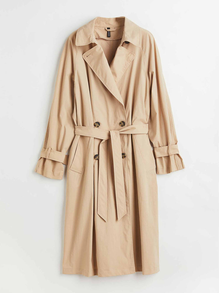 Double-breasted trenchcoat
