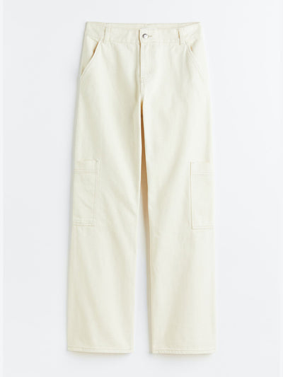 H&M Wide cargo trousers at Collagerie