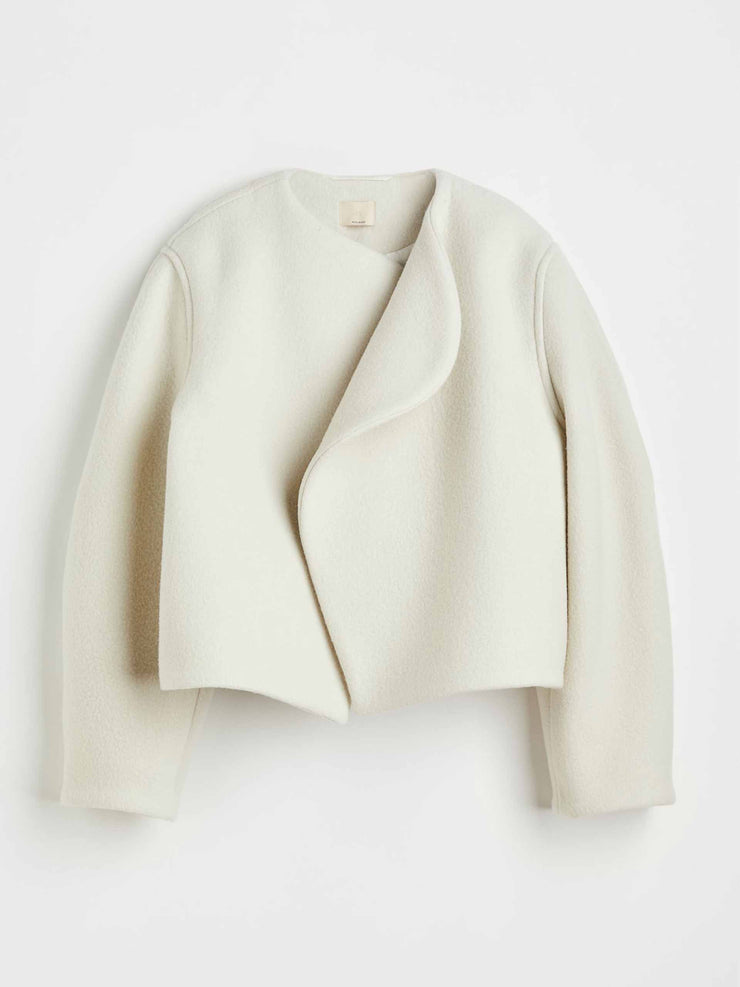 Wool-blend jacket