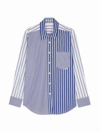 AlexanderWang Striped cotton-poplin shirt at Collagerie