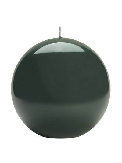 Bonafide Green lacquered candle at Collagerie