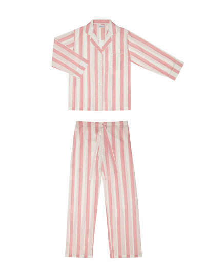 Honna Pink striped pyjama set at Collagerie