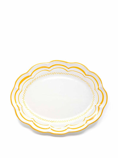 Host Home Yellow ceramic serving dish at Collagerie