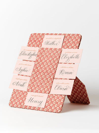 Houses & Parties Printed table setting planner at Collagerie