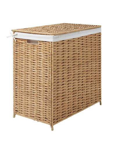 Ikea Rattan laundry basket at Collagerie