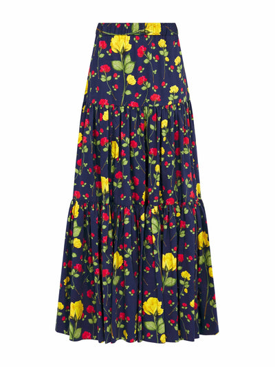 Borgo De Nor Billie floral maxi skirt at Collagerie