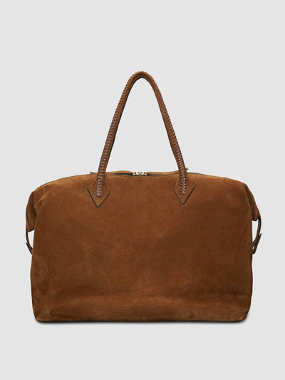 Métier Suede weekend bag at Collagerie
