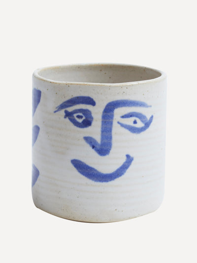 KS Creative Pottery Blue Sciacca cup at Collagerie