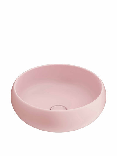 Arezzo Round counter top basin - Pink at Collagerie