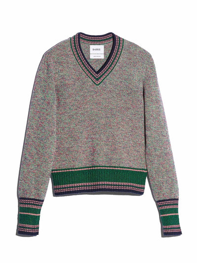 Barrie Cashmere v-neck jumper at Collagerie