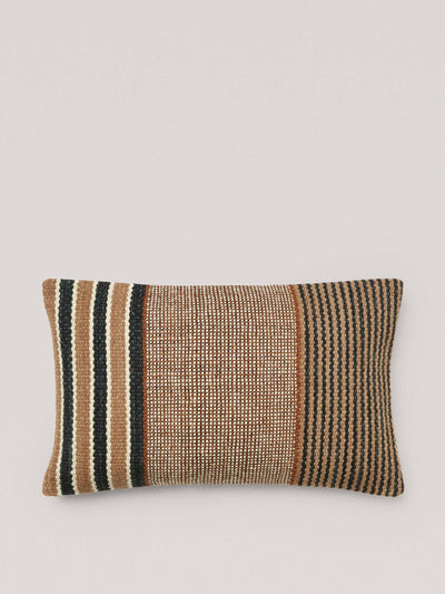 Mango Striped wool cushion case at Collagerie
