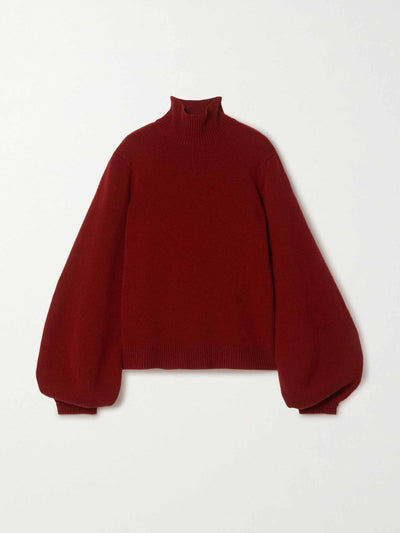 Chloé Cashmere turtleneck sweater at Collagerie