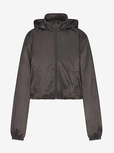 SKIMS Utility sporty high-neck woven jacket at Collagerie