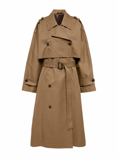 Totême Cotton trench coat at Collagerie