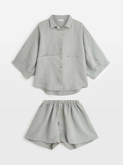 Soho Home Linen short pyjamas at Collagerie