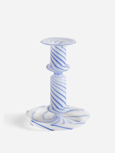 Hay Flare stripe candle holder at Collagerie