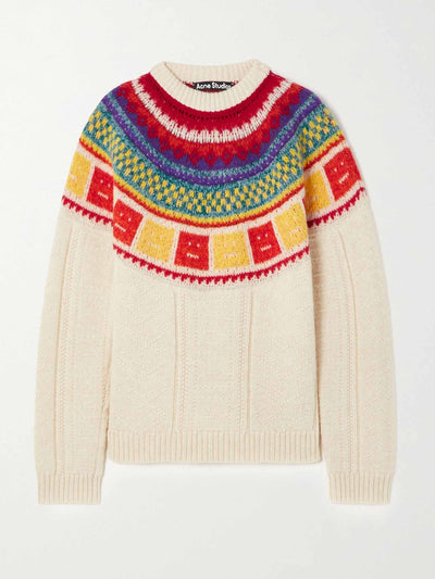 Acne Studios Knitted Jumper at Collagerie