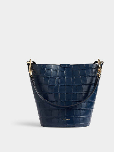 Jigsaw Croc leather bag at Collagerie