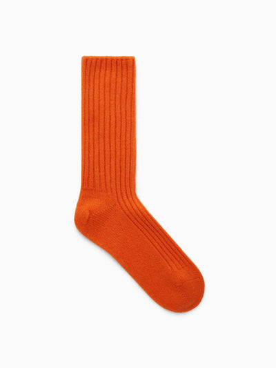 Cos Ribbed cashmere socks at Collagerie