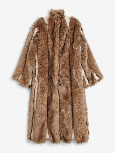 By Malene Birger Faux fur coat at Collagerie