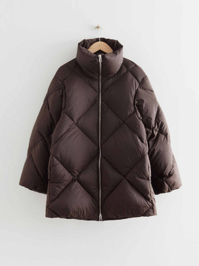 & Other Stories Oversized quilted puffer jacket at Collagerie