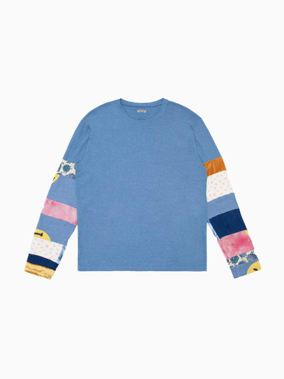 Kapital Smiles nomad patch long sleeve tee at Collagerie