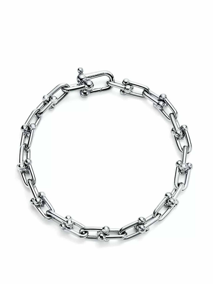 Link silver bracelet