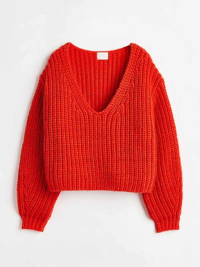H&M Rib-knit jumper at Collagerie