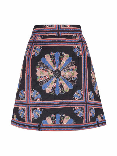 Antik Batik Quilted mini skirt at Collagerie