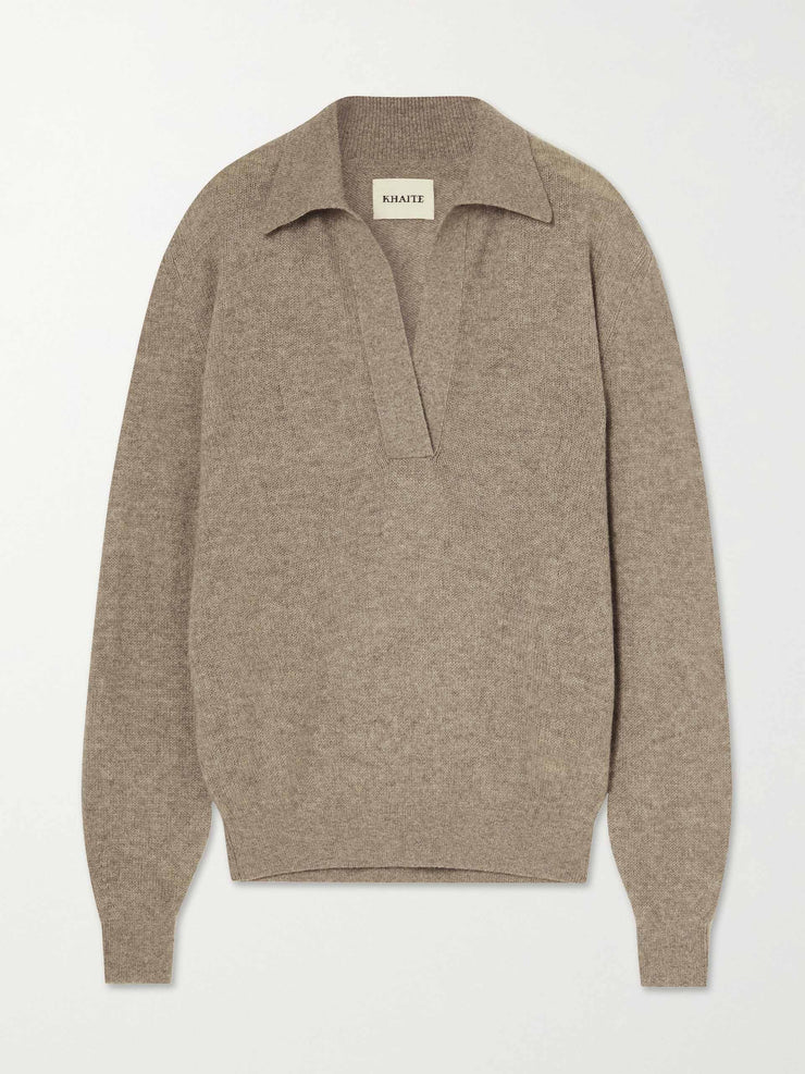 cashmere-blend sweater