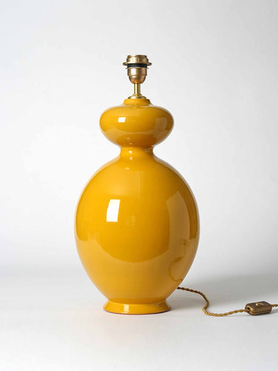 Montes & Clark Large round ceramic lamp at Collagerie