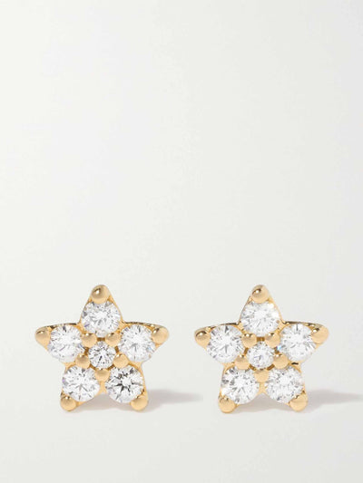 Ole Lynggaard Copenhagen Shooting Stars 18-karat gold diamond earrings at Collagerie