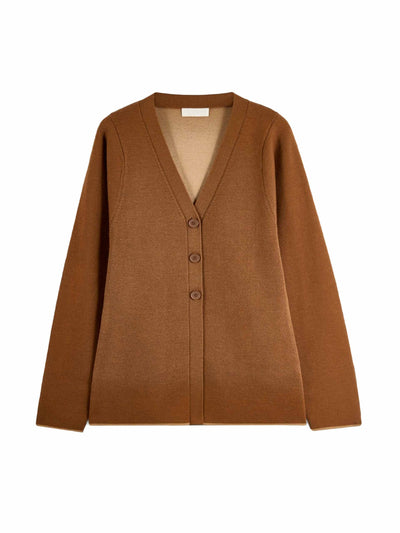 Cos Double-faced wool cardigan at Collagerie