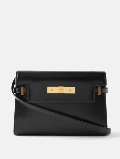 Saint Laurent Small leather shoulder bag at Collagerie