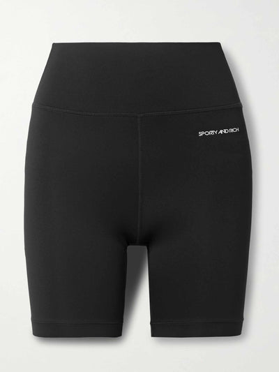 Sporty & Rich Stretch biker shorts at Collagerie