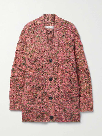 Isabel Marant Étoile Oversized cable-knit cardigan at Collagerie