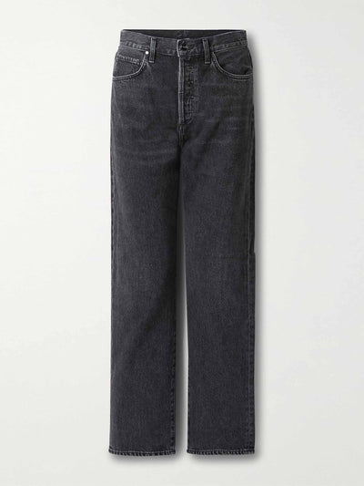Goldsign High rise straight-leg organic jeans at Collagerie