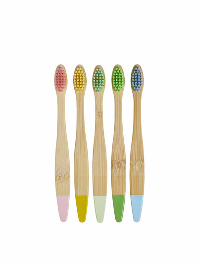 Regn Bamboo toothbrush (pack of 5) at Collagerie