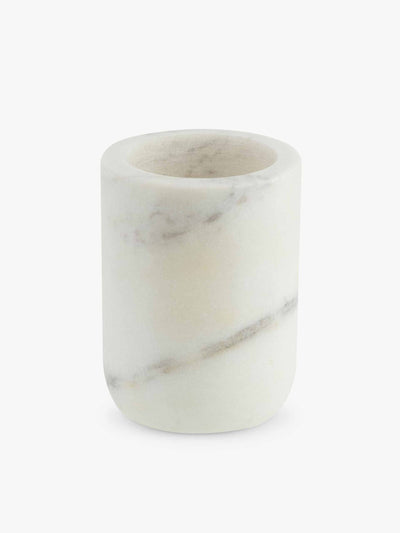 John Lewis Marble bathroom tumbler at Collagerie