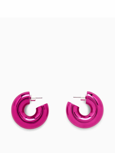 Cos Large chunky hoop earrings at Collagerie