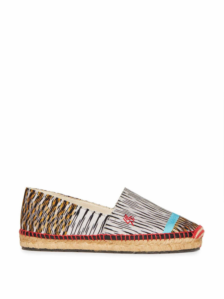 Espadrilles in knitted fabric